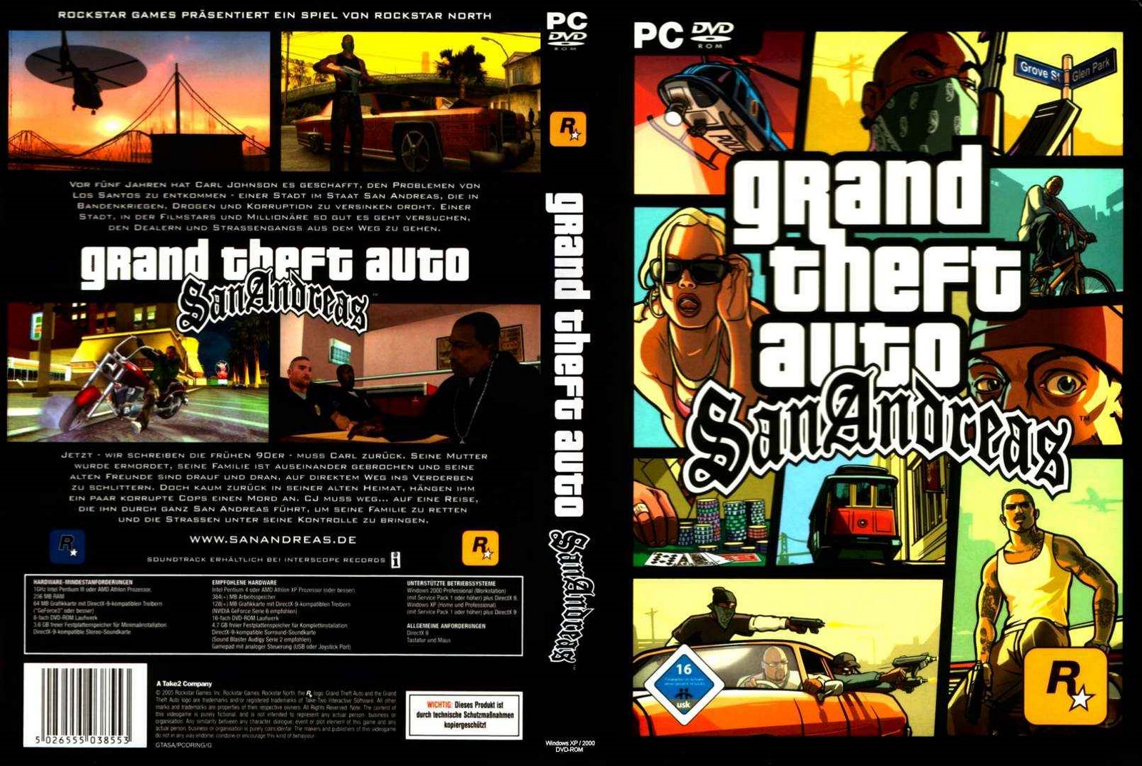 Cheats for PC - GTA SA / Grand Theft Auto: San Andreas