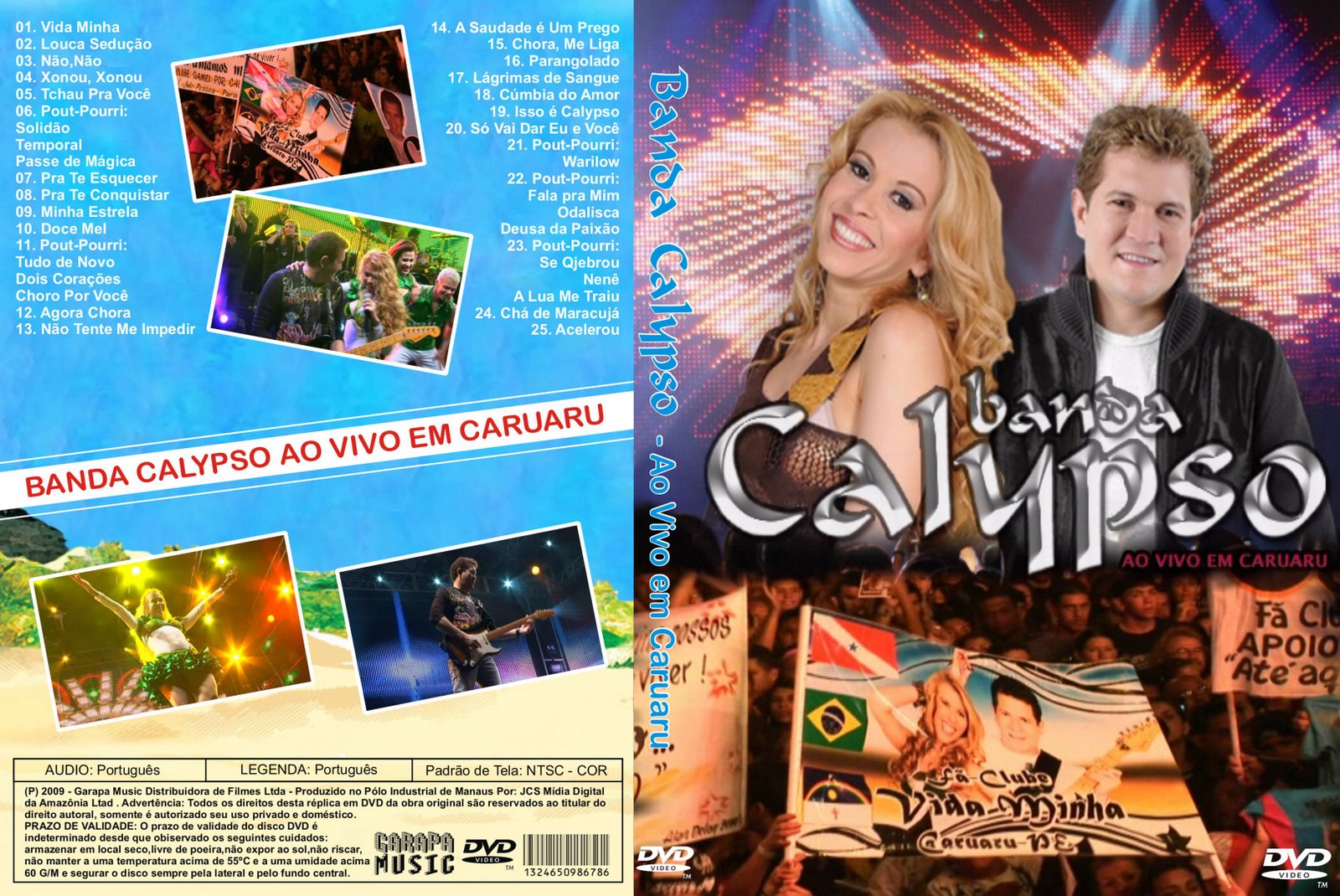 Resultado de imagem para Banda Calypso - Ao Vivo em Caruaru 2009