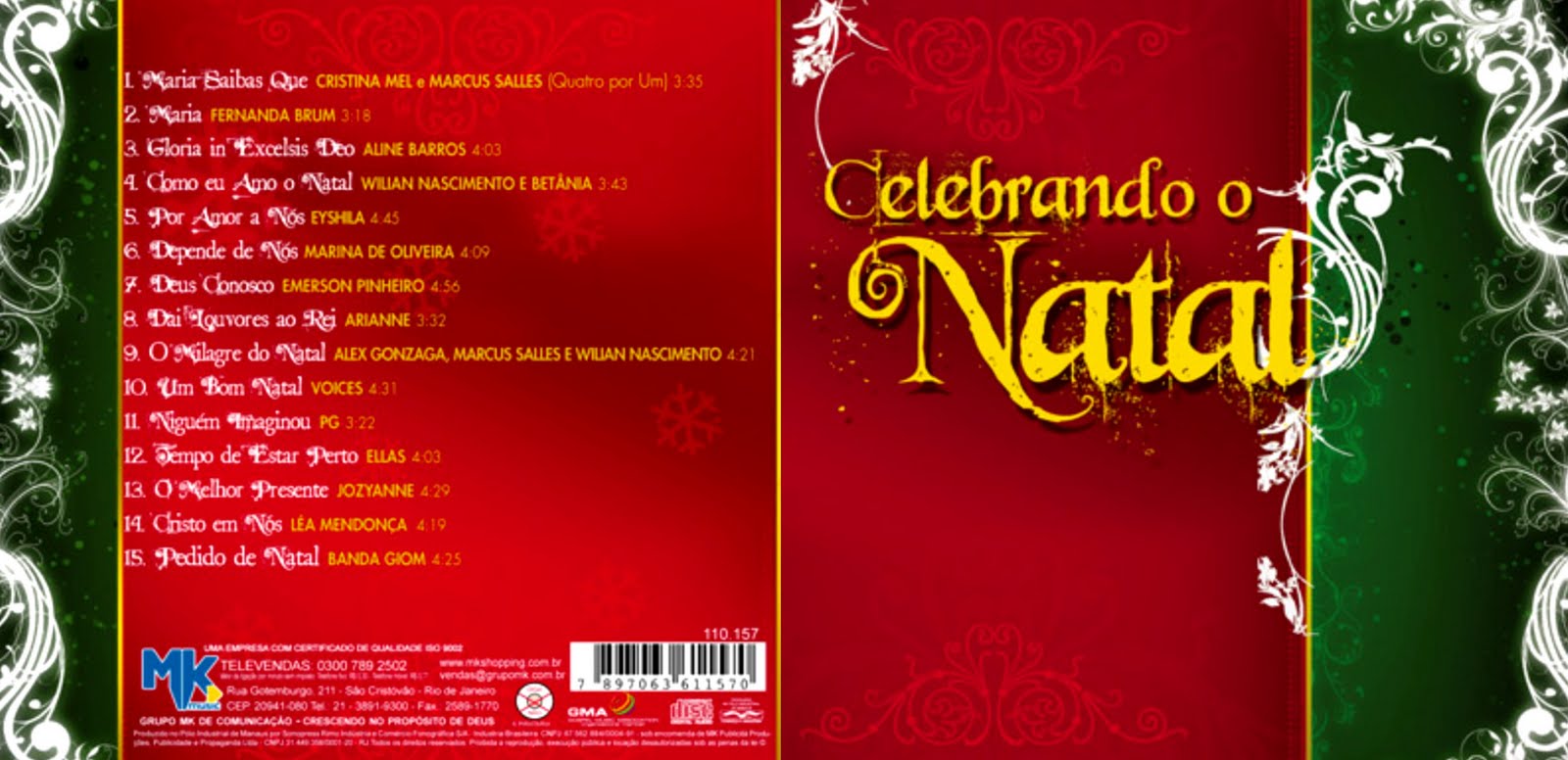 CD Celebrando o Natal - Vários - LIVECSHA - LIVraria ECumênica SHAlom